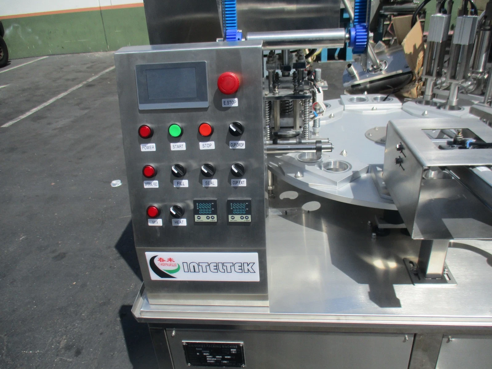 Chun Lai #KIS 900, automatic rotary cup filling and sealing machine - Image 2