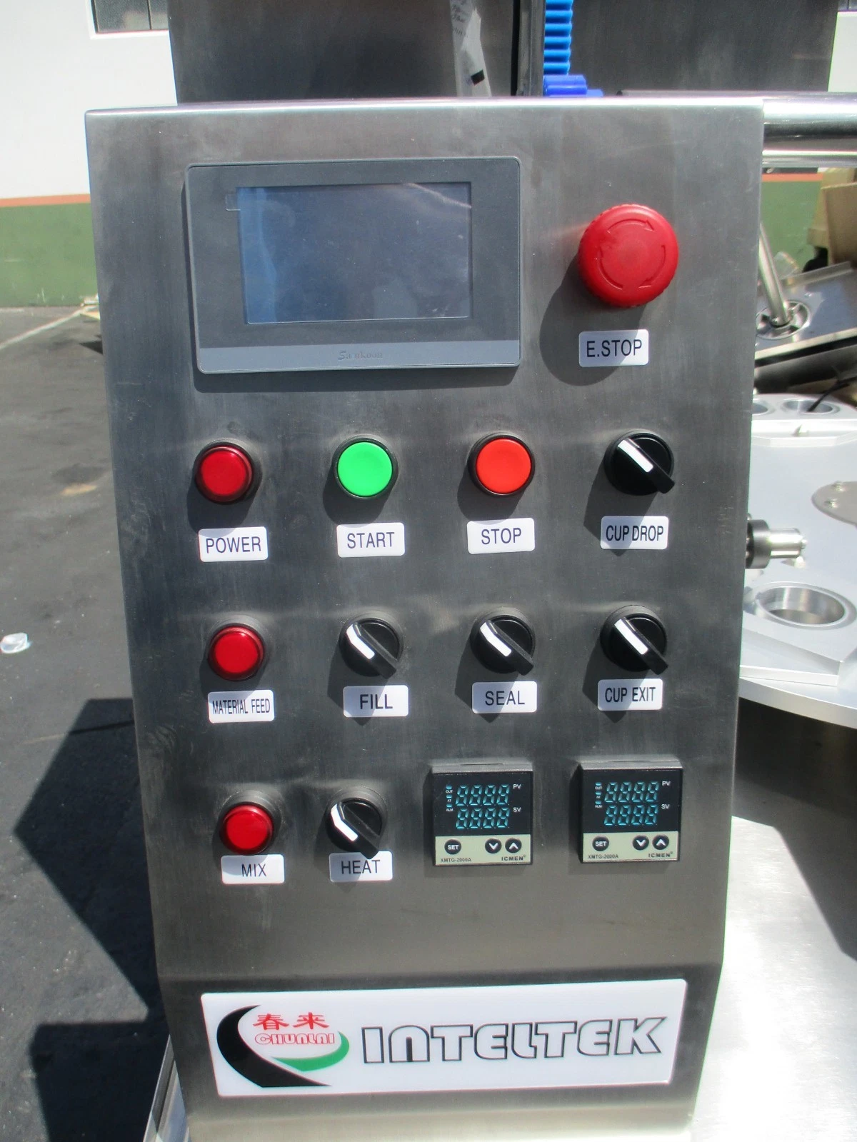 Chun Lai #KIS 900, automatic rotary cup filling and sealing machine - Image 5