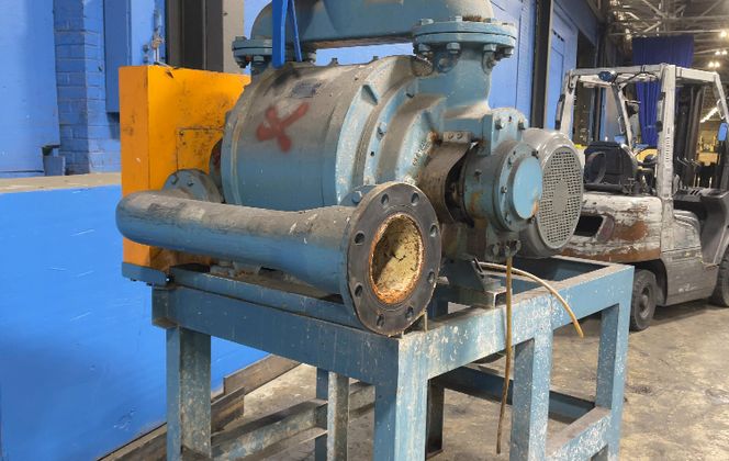 75 HP Cutes #NN-1001FCD, vacuum pump, 1765 RPM, 460 V., 2017 - Image 7