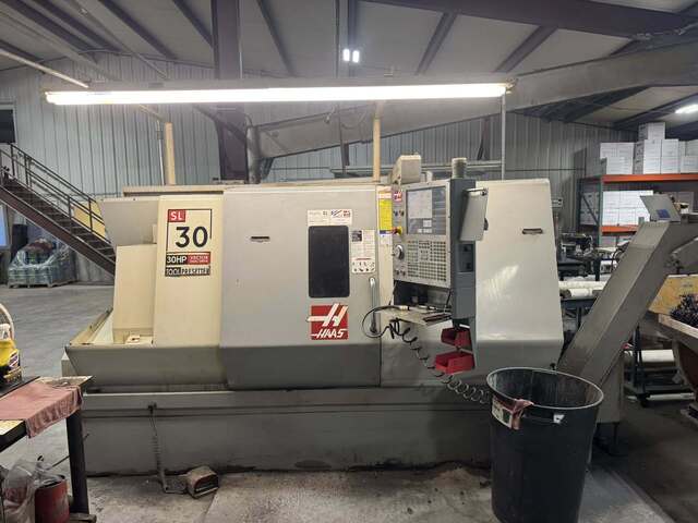 Haas #SL-30, CNC Lathe, 30" swing, 39" machining length, 10" chuck, 3" bar, 21" turning diameter, 30 HP - Image 1