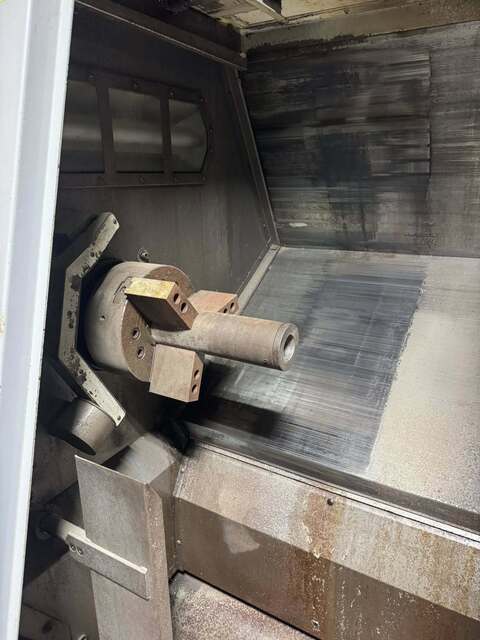 Haas #SL-30, CNC Lathe, 30" swing, 39" machining length, 10" chuck, 3" bar, 21" turning diameter, 30 HP - Image 4