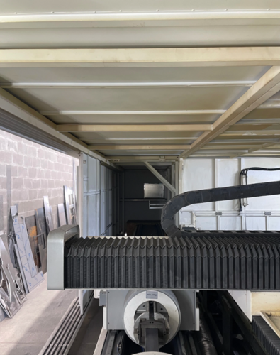 Bodor #P3015T6, Fiber Laser Cutter, 3000 watt, 60" x 120" sheet, water chiller, dust collector, transformer - Image 7