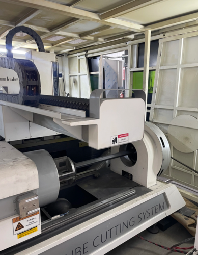 Bodor #P3015T6, Fiber Laser Cutter, 3000 watt, 60" x 120" sheet, water chiller, dust collector, transformer - Image 10