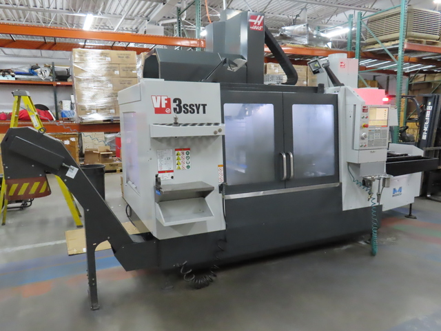 Haas #VF-3SSYT, vertical machining center, 40" X, 26" Y, 25" Z, 12,000 RPM, 30 HP, 54" x 25" table, 30 - Image 1