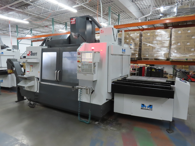 Haas #VF-3SSYT, vertical machining center, 40" X, 26" Y, 25" Z, 12,000 RPM, 30 HP, 54" x 25" table, 30 - Image 2