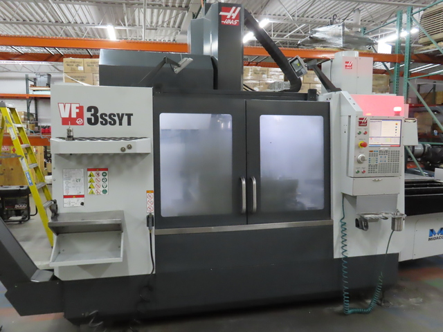 Haas #VF-3SSYT, vertical machining center, 40" X, 26" Y, 25" Z, 12,000 RPM, 30 HP, 54" x 25" table, 30 - Image 3