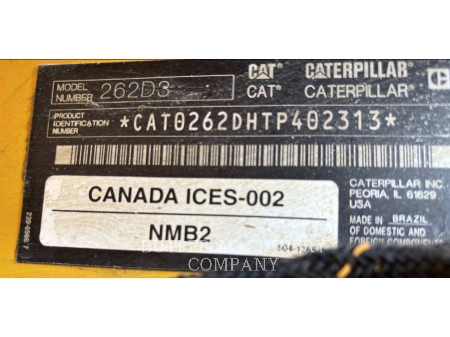 Cat 262D3 C3H2, Skid Steer Loader, 1048 hours, S/N: TP402313, 2024 - Image 5