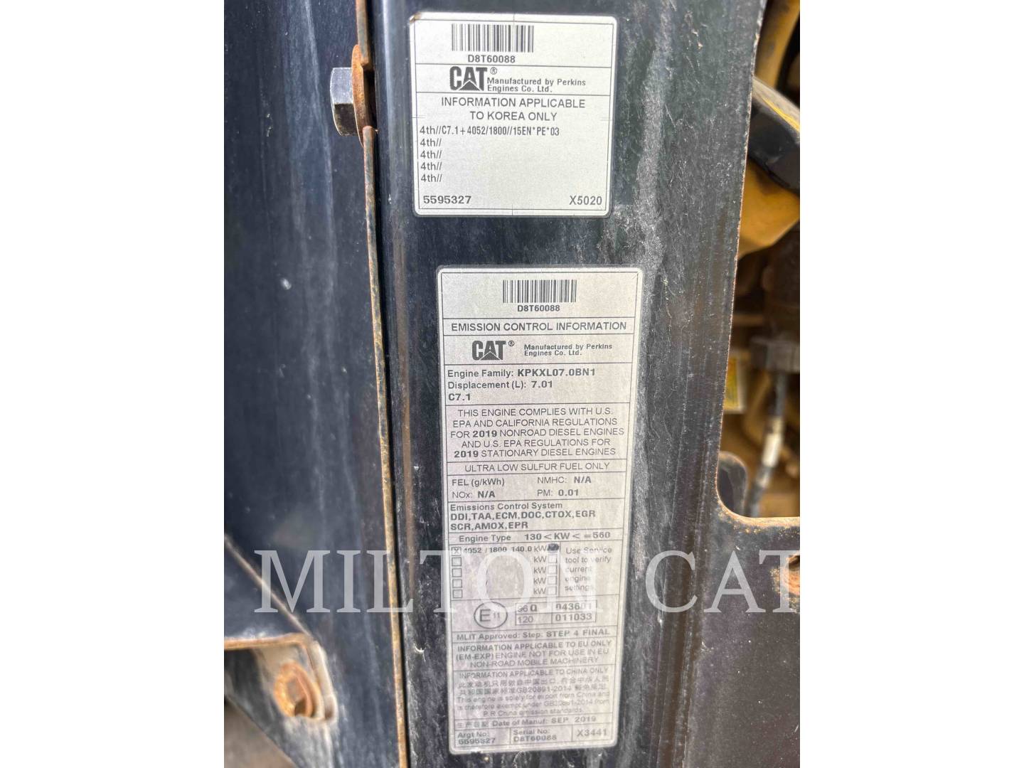 Cat 938M, Wheel Loader, 3761 hours, S/N: J3R08591, 2020 - Image 8