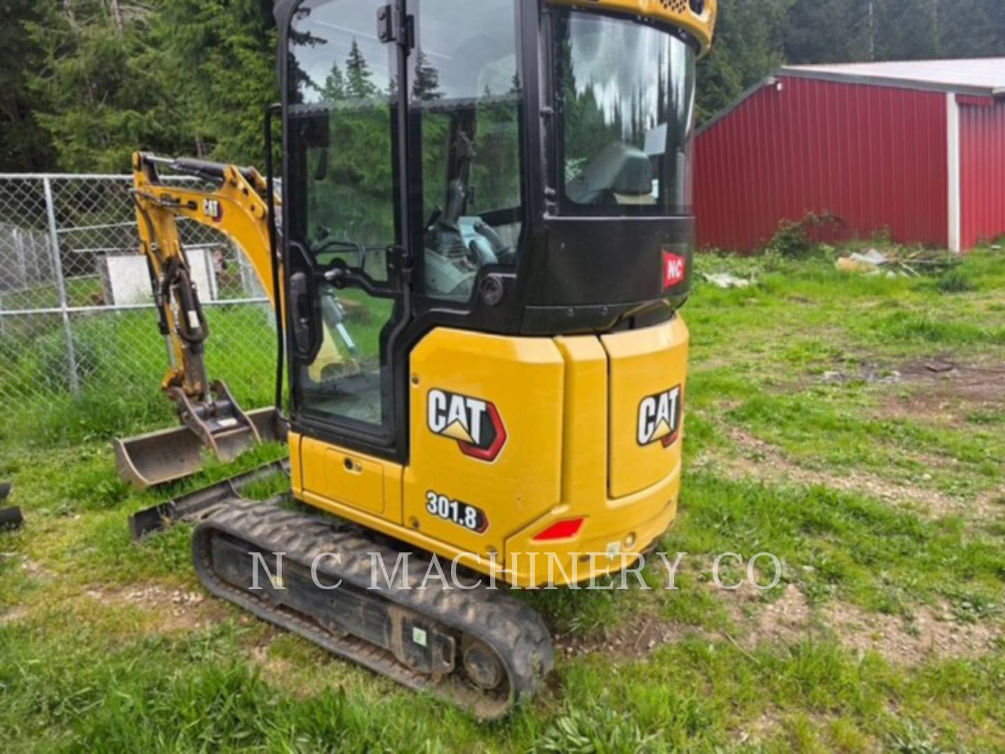 Caterpillar 301.8 CRCB, 734 hours, S/N: H8X08217, 2022 - Image 4