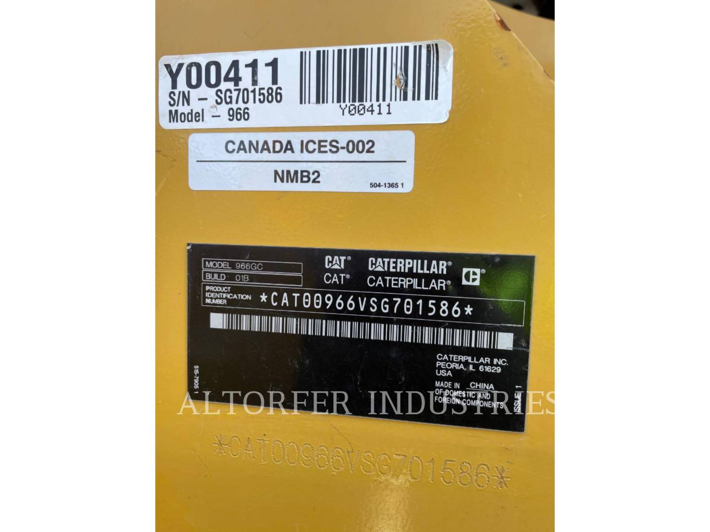 Cat 966-01GC, Wheel Loader, 2732 hours, S/N: SG701586, 2024 - Image 6