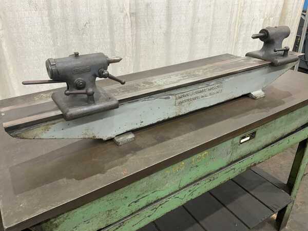 Brown & Sharpe, bench centers, 8' swing x 36" btwn centers - Image 7