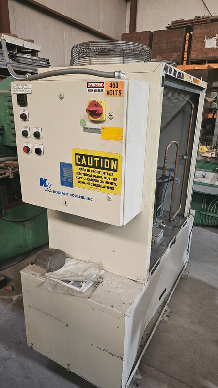 Koolant Koolers #HAV-5000-P-SO-CL, industrial chiller, 5 HP, 460 V. - Image 1