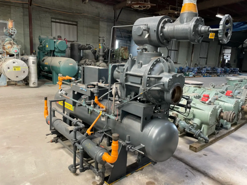 Frick #RDB II 134, Rotary Screw Compressor Package, Frick TDSL193L Compressor - Image 4