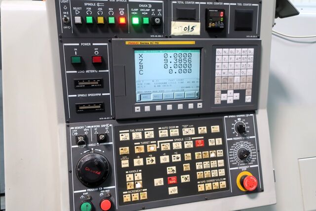 Hyundai Kia #SKT21LMS, CNC turning center, 21.7" swing, 2.5" bar, live tooling, sub spindle, 4,000 RPM, 15 - Image 2