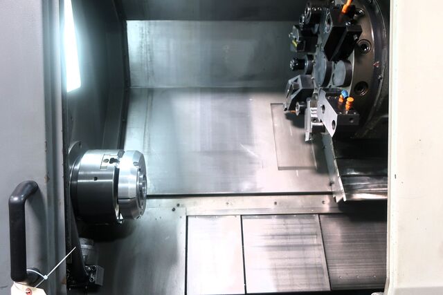 Hyundai Kia #SKT21LMS, CNC turning center, 21.7" swing, 2.5" bar, live tooling, sub spindle, 4,000 RPM, 15 - Image 3
