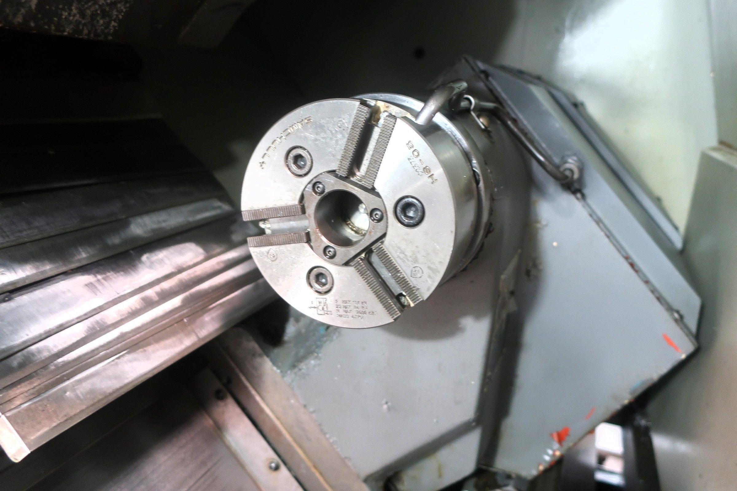Hyundai Kia #SKT21LMS, CNC turning center, 21.7" swing, 2.5" bar, live tooling, sub spindle, 4,000 RPM, 15 - Image 6