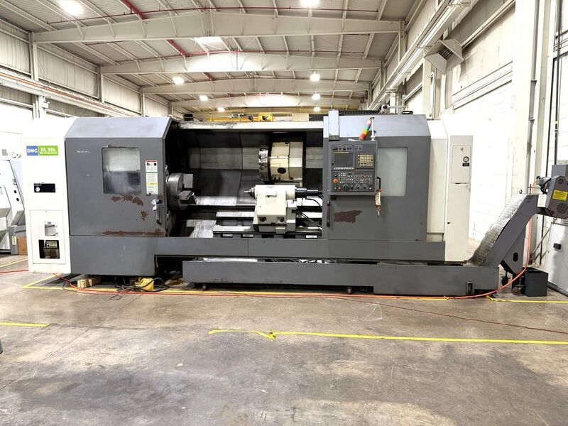 DMC #DL-55L, CNC turning center lathe, 2-Axis Fanuc 0iTD, 30.5" swing, 3-jaw 21" chuck, 2015 - Image 1