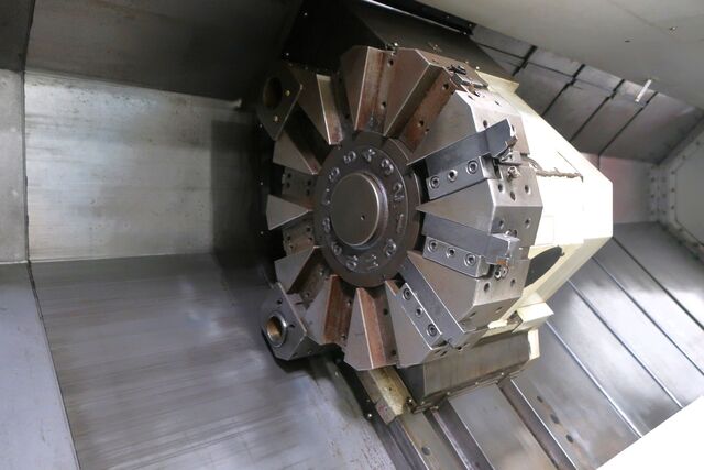 DMC #DL-55L, CNC turning center lathe, 2-Axis Fanuc 0iTD, 30.5" swing, 3-jaw 21" chuck, 2015 - Image 5