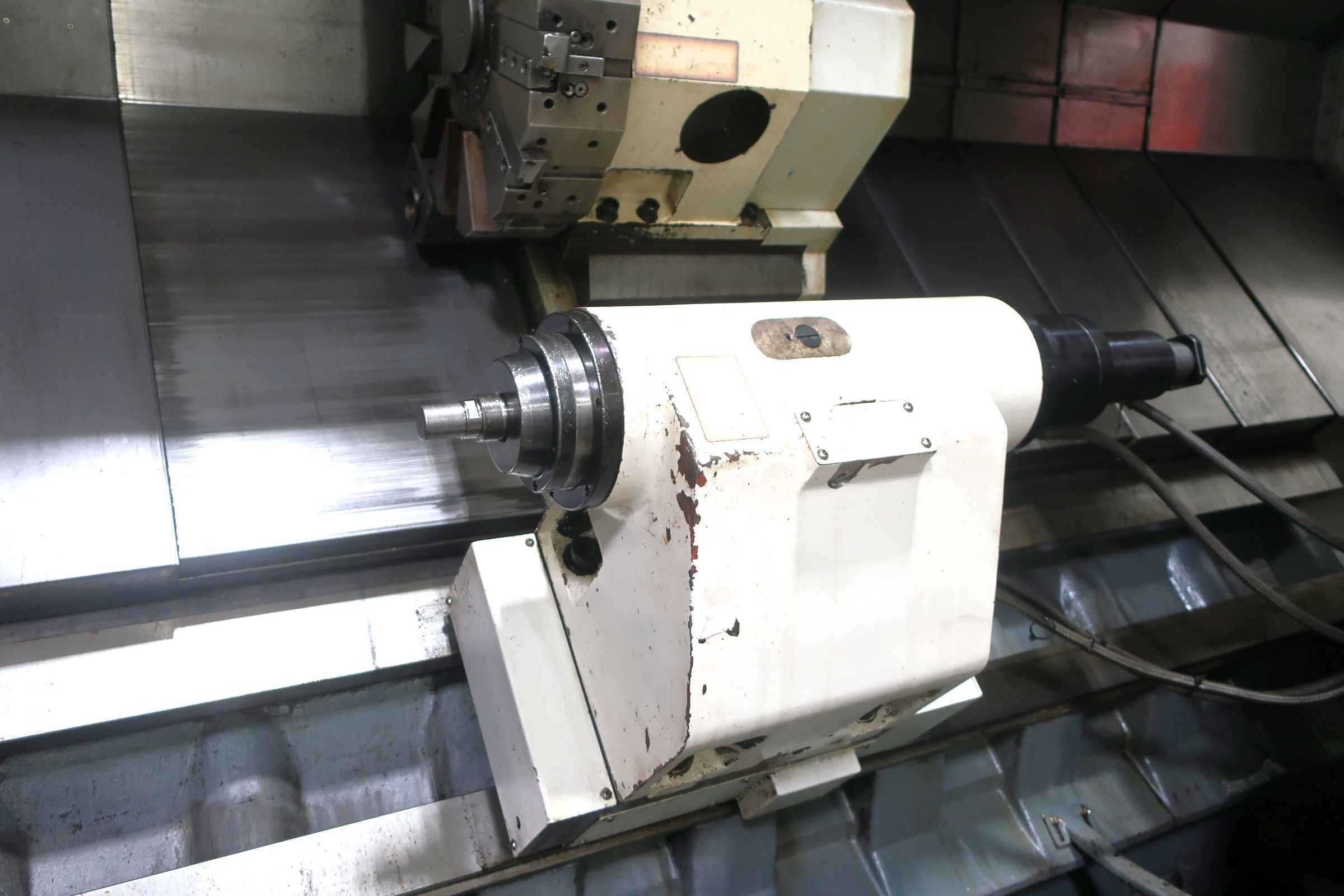DMC #DL-55L, CNC turning center lathe, 2-Axis Fanuc 0iTD, 30.5" swing, 3-jaw 21" chuck, 2015 - Image 6