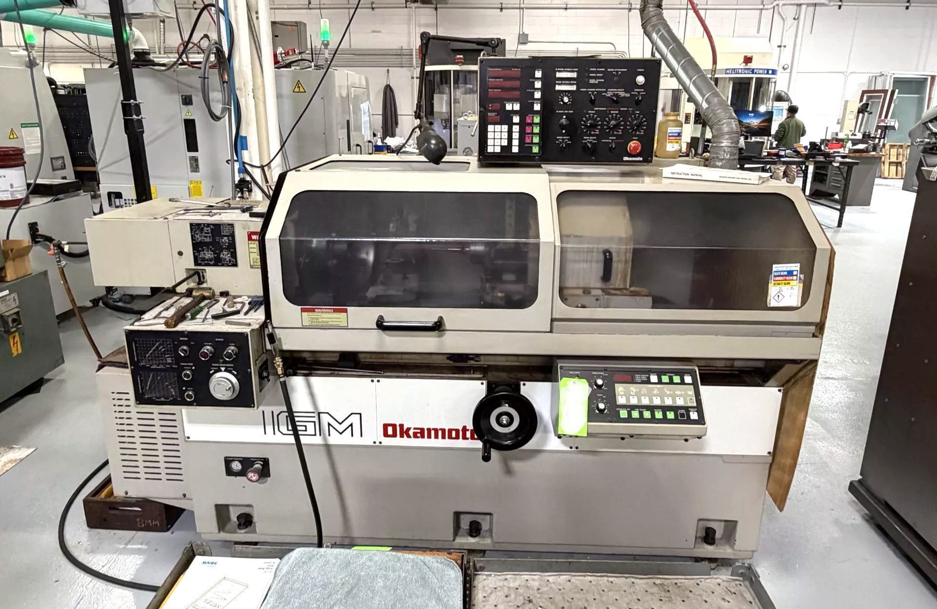 Okamoto #IGM-2M, programmable internal grinder, .24"-8" ID grinding capacity, .08"-8" grinding stroke, 2010 - Image 1
