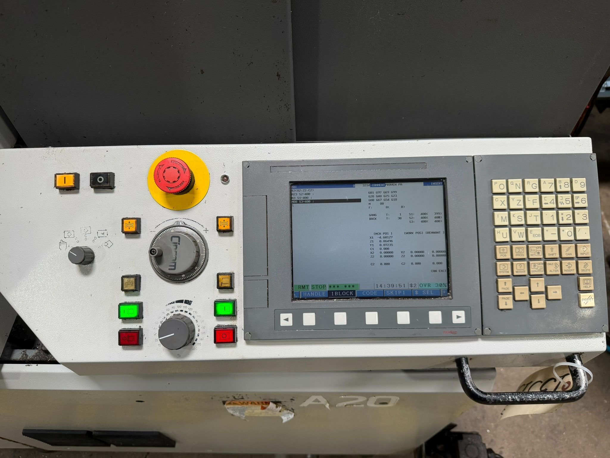 Citizen #A20-VIIPL, CNC Swiss type automatic lathe, 20mm machining diameter, 2015 - Image 2