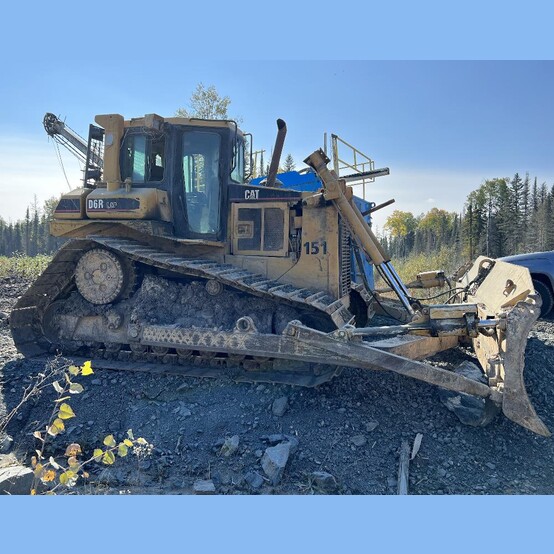 Caterpillar D6R-LGP, Crawler Dozer, 185 HP CAT 3306 engine, 178" wide blade, 7-1/4' track gauge, 19,649 - Image 3