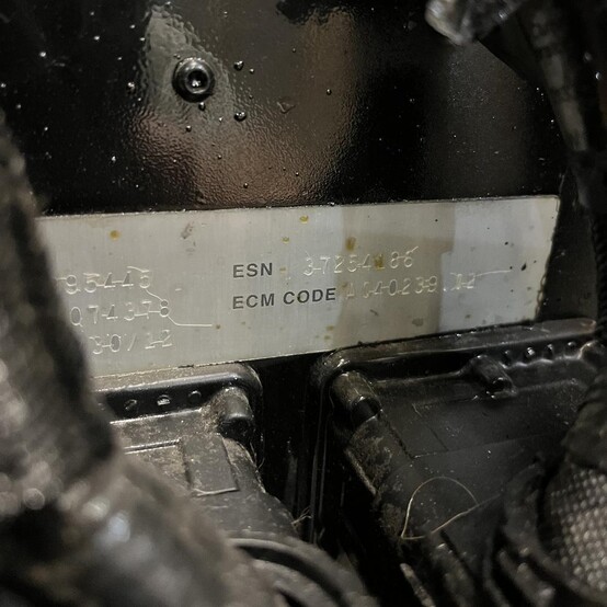 800 HP Cummins #QSK19G4, Diesel Engine, 1500 RPM, Inline 6, 19L, 846 hours, 2012 - Image 10