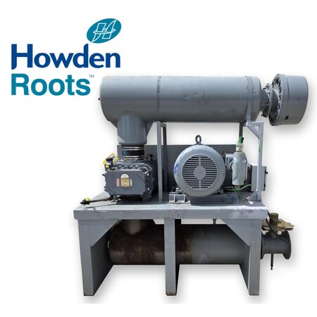 1006 cfm, 8.25 psi, Howden Roots #616-RAM-LB, rotary lobe PD blower package, 100 HP, 460 V., 3-phase (5 - Image 1