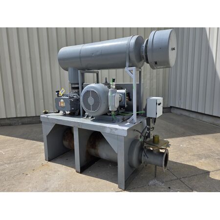 1006 cfm, 8.25 psi, Howden Roots #616-RAM-LB, rotary lobe PD blower package, 100 HP, 460 V., 3-phase (5 - Image 4