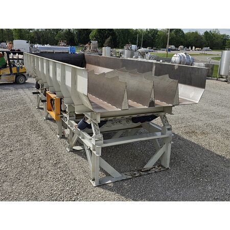 108" wide x 25' long, General Kinematics #SCRT, Syncro-Coil vibratory bulk processing conveyor, 20 HP - Image 2