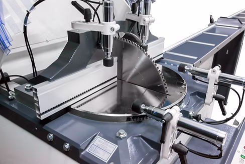 16" Oz Machine #Meteor-420, upcut miter saw, hydro-pneumatic cutter, dust vacuuming system, 2026 - Image 3