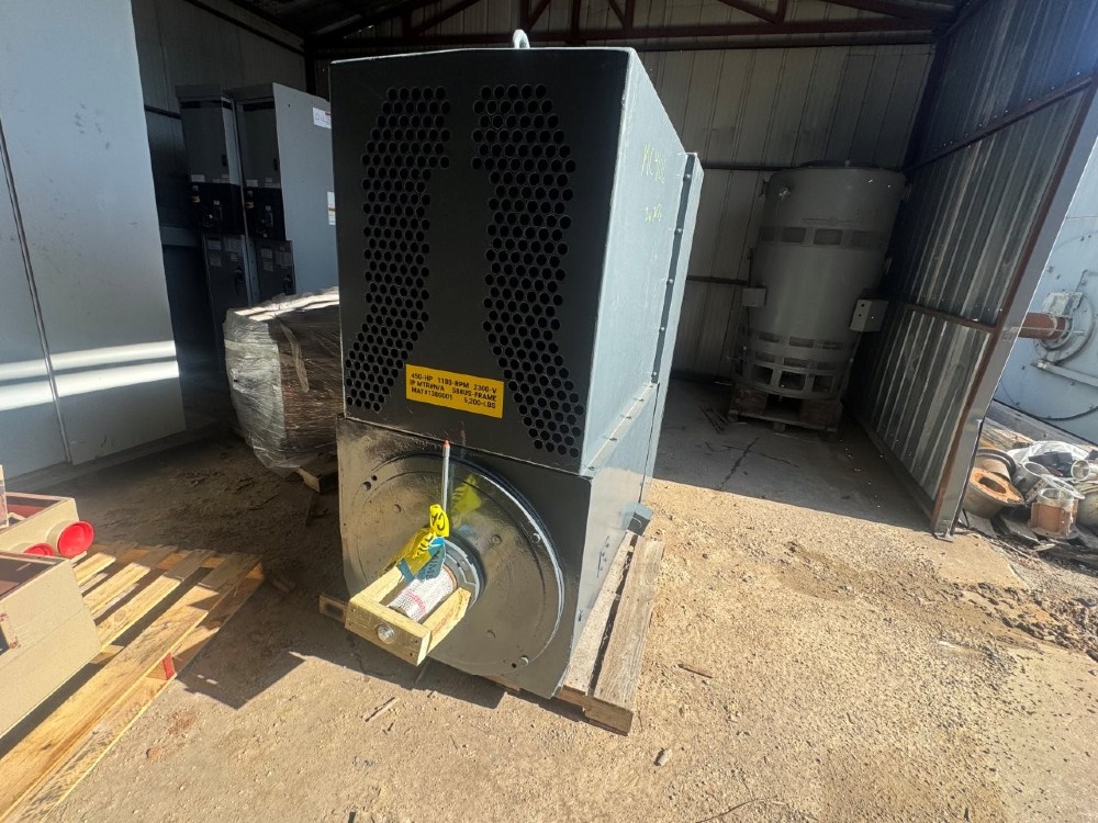 450 HP 1180 RPM Siemens, Frame 588US, TEAAC, 1.15 service factor, BB, 2300 Volts - Image 2