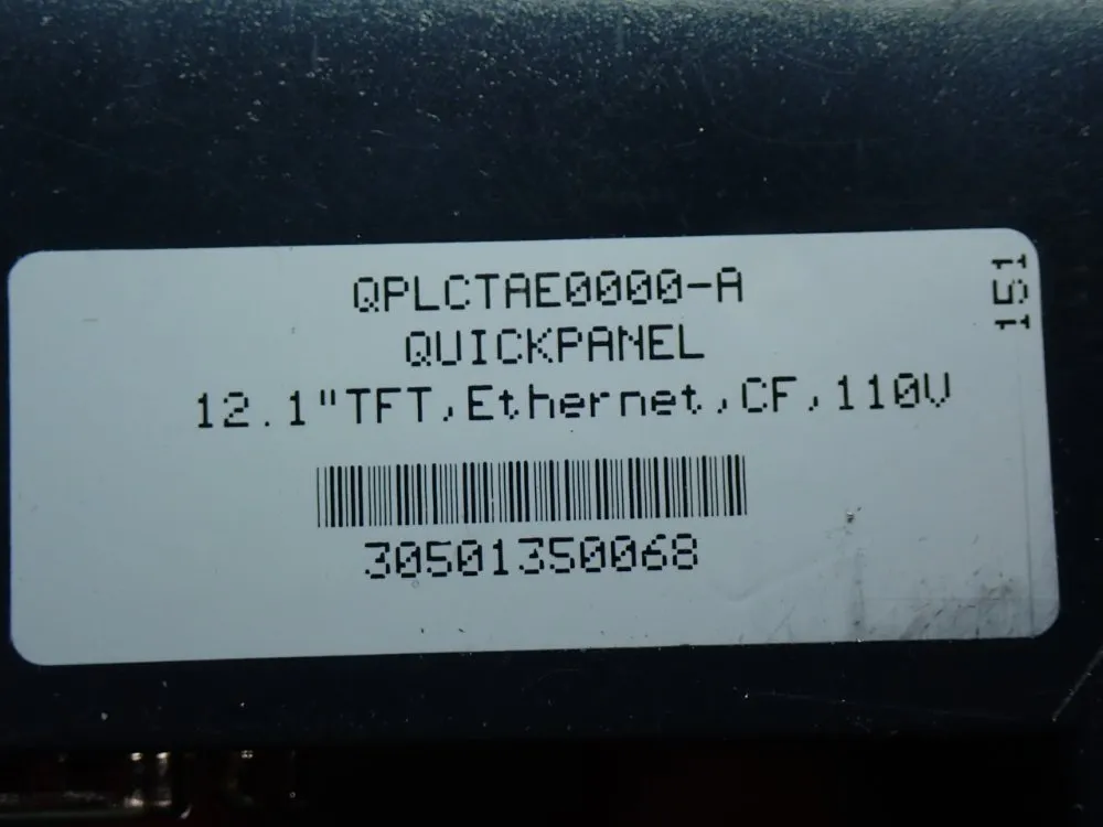 Pro-face #QPLCTAE0000-A, Operator Interface Panel, 12.1", 100 Volts - Image 10