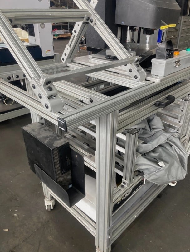 Schmidt #4X4-Z, Dot Peen Marking Machine, workbench-mounted system, programmable marking head, 2019 - Image 6