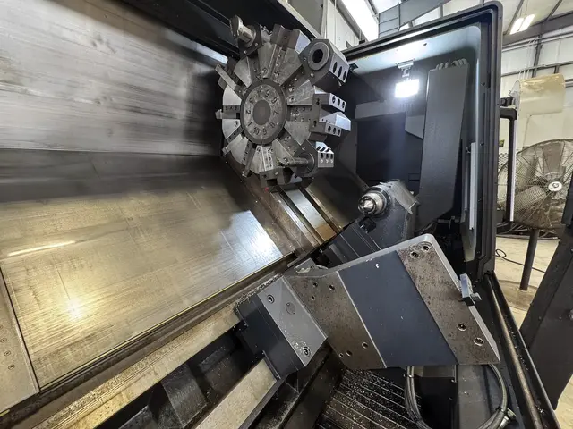Daewoo Doosan #Puma-5100LB, CNC turning center, 30" swing, 21" chuck, 6" bar, 80" centers, 24" dia., 50 HP - Image 6