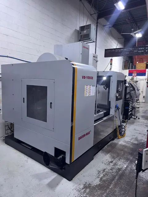 Baron-Max #VB-1066B, CNC vertical machining center, 24 automatic tool changer, 41.3" X, 23.6" Y, 23.6" Z - Image 4