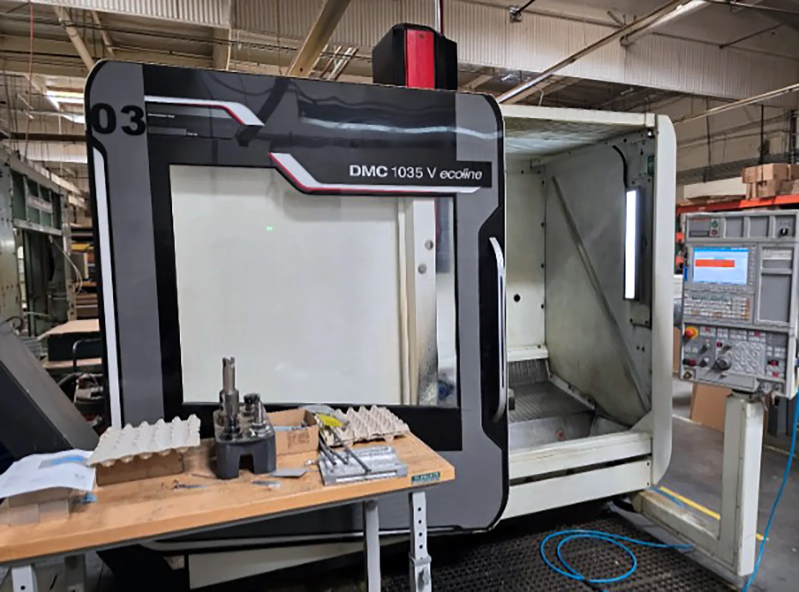 DMG, Mori #DMC1035V-ECO, CNC vertical machining center, 30 automatic tool changer, 40.7" X, 22" Y, 22" Z - Image 1