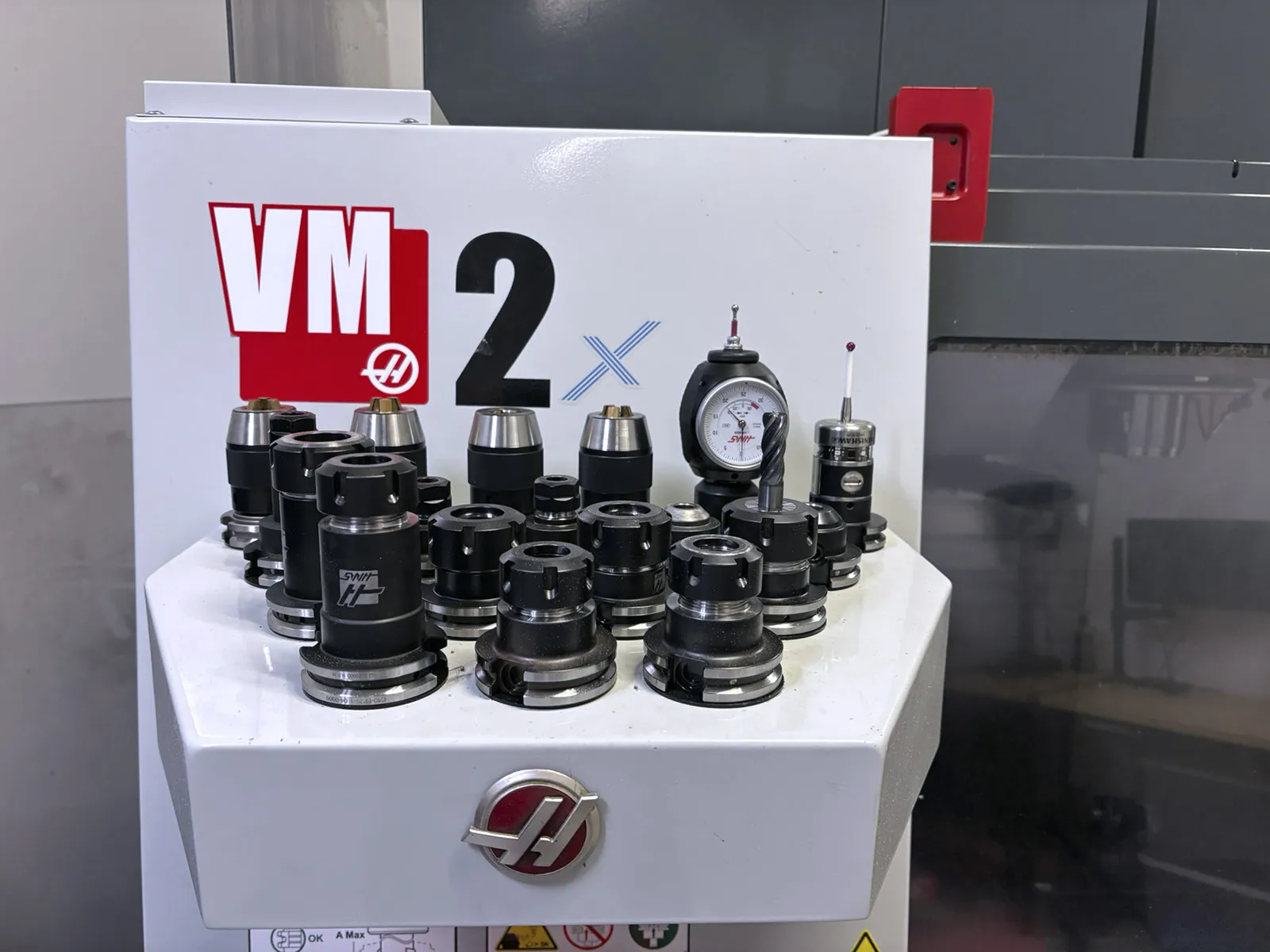 Haas #VM-2, CNC vertical machining center, 30" X, 20" Y, 20" Z, 12000 RPM, 30 HP, #40, 36" x18" table, rotary - Image 5