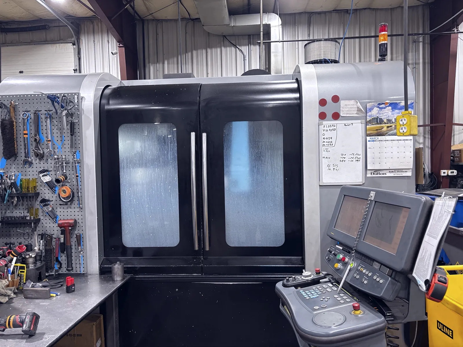 Hurco #VMX42, CNC vertical machining center, 24 automatic tool changer, 42" X, 24" Y, 24" Z, 12000 RPM, 24 - Image 1