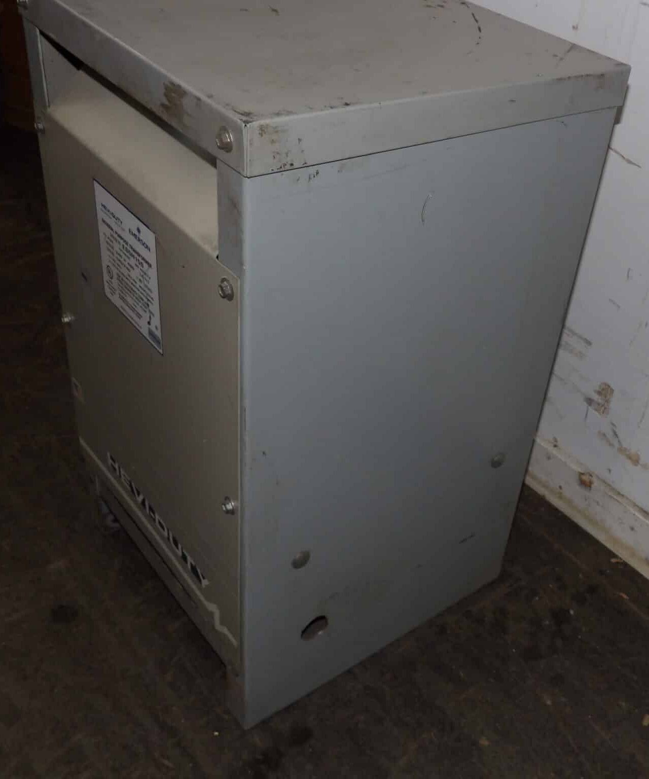 15 KVA 480 Primary, 120/240 Secondary, Emerson ES5H15S, General Purpose Dry Type Transformer, 125/63 amps - Image 7