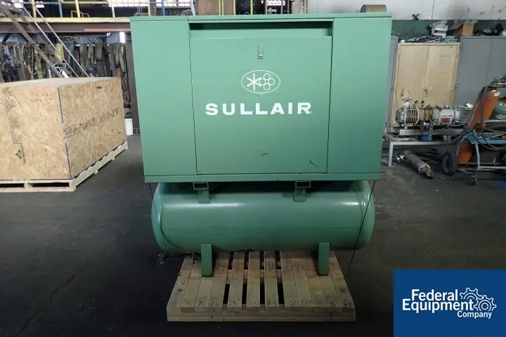 115 psig, Sullair #10B-30, Rotary Screw Air Compressor, 30 HP, air-cooled - Image 4