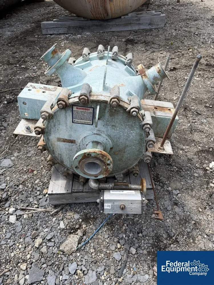 100 sq.ft., Alfa Laval #1-H, Spiral Heat Exchanger, 316 Stainless Steel shell, 130 psi, 1996 - Image 3