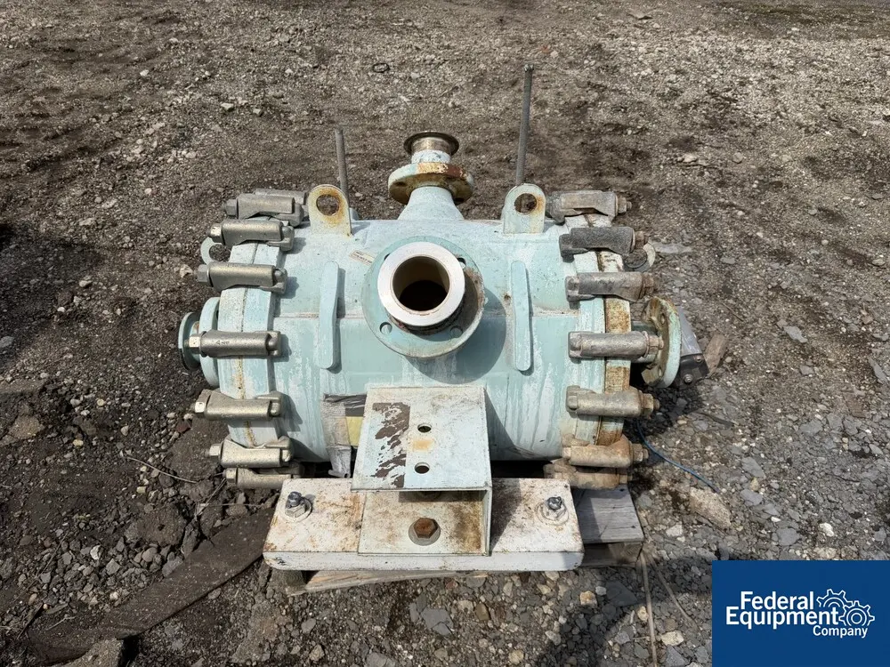 100 sq.ft., Alfa Laval #1-H, Spiral Heat Exchanger, 316 Stainless Steel shell, 130 psi, 1996 - Image 4