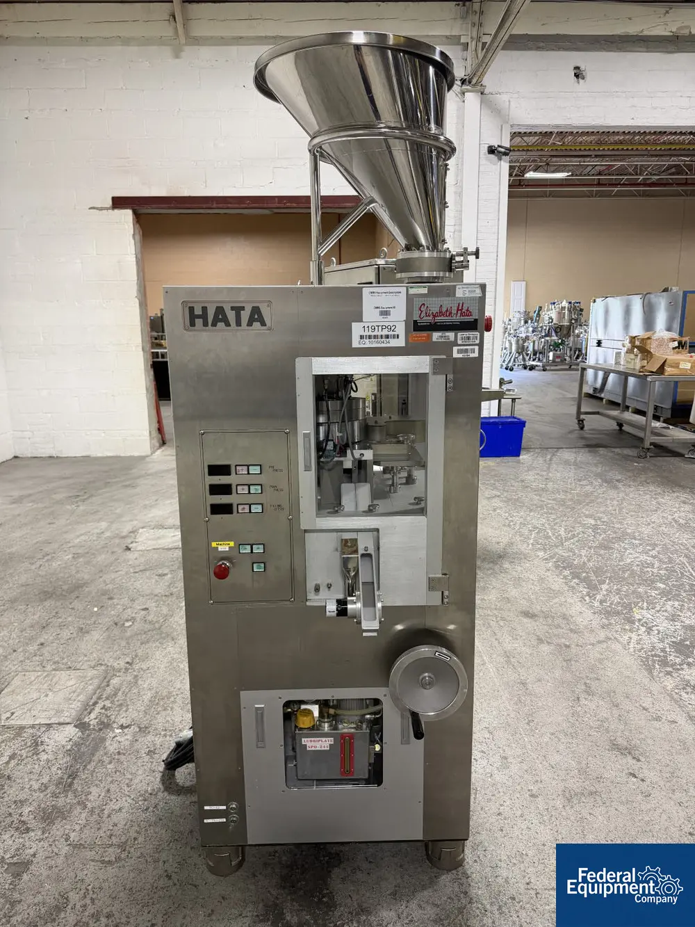 5 Ton, Hata #HT-AP-18SS-U, Rotary Tablet Press, single side, 18 station, 108,000 TPH, 16mm diameter, upgraded - Image 6