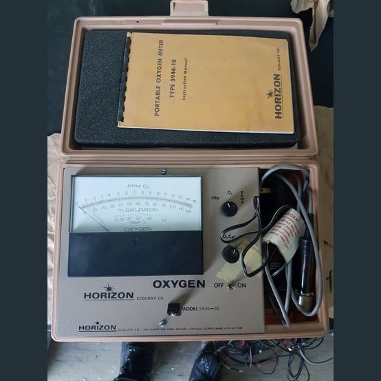 Oxygen Meter, Horizon, Type 5946-10, portable, 0-15 ppm range - Image 1