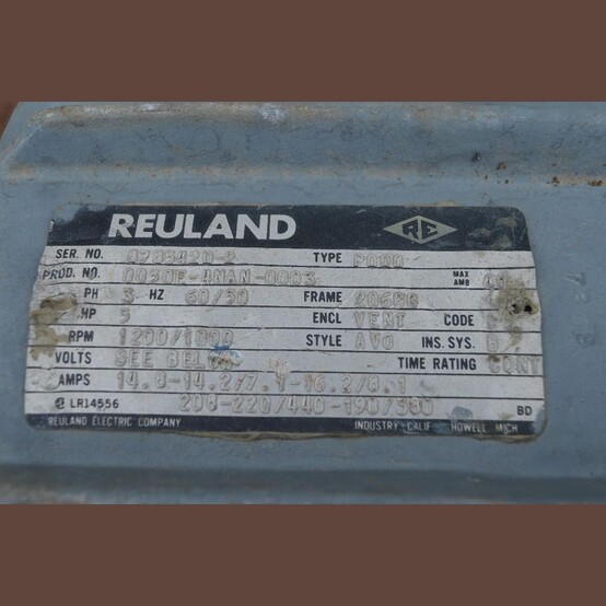Bico, Pulverizer, 8" grinding plates, 5 HP, 150-200 mesh output, 1/4" feed size - Image 4