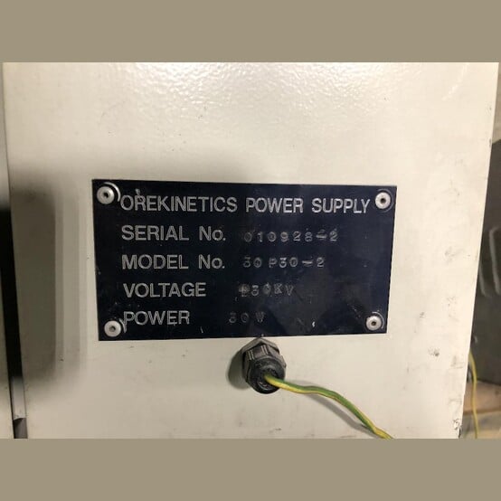 Ore Kinetics #CS-LAB-1, Electrostatic Separator, 12" diameter drum, 8" wide - Image 10