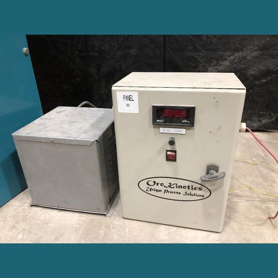 Ore Kinetics #US-LAB-2, Electrostatic Separator, 22" x 8" roll surfaces - Image 5