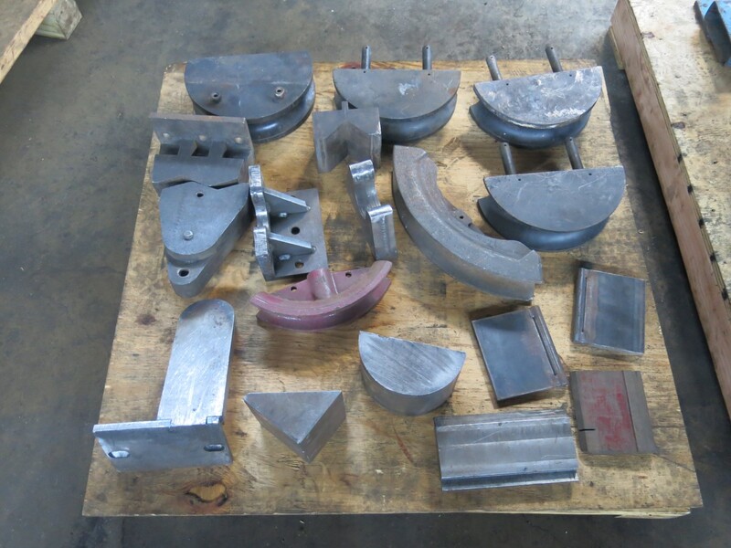 2" x 9.5" Bentec #BT-3000, Hydraulic Tube & Pipe Bender, 15 Ton, 5 HP, w/ dies - Image 5