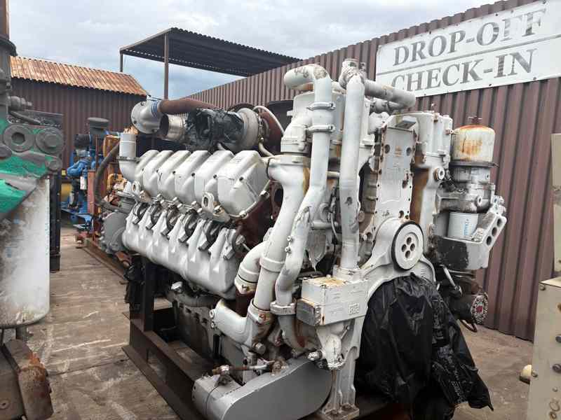 Detroit #MTU12V4000, diesel engine cores, AS IS - Image 4